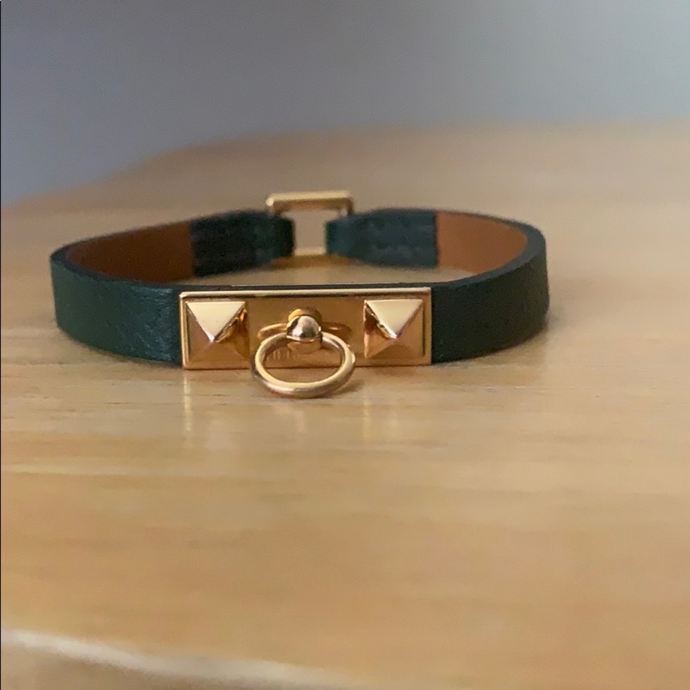 🎉FINAL PRICE🎉Hermès Epsom Micro Kelly Bracelet